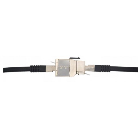 Adaptador RJ-45 H-H CAT6A FTP para panel