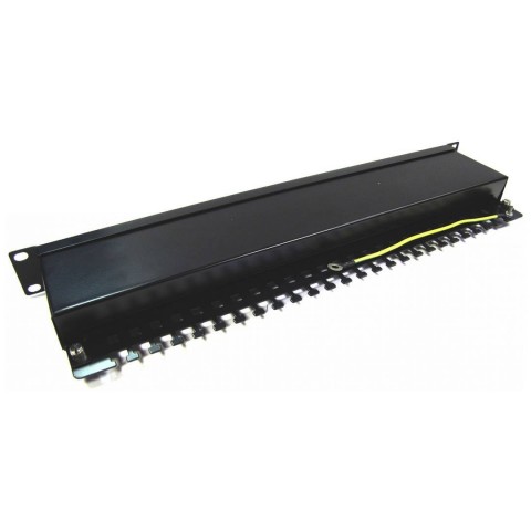 Patch Panel 1U x 24 puertos CAT6 FTP