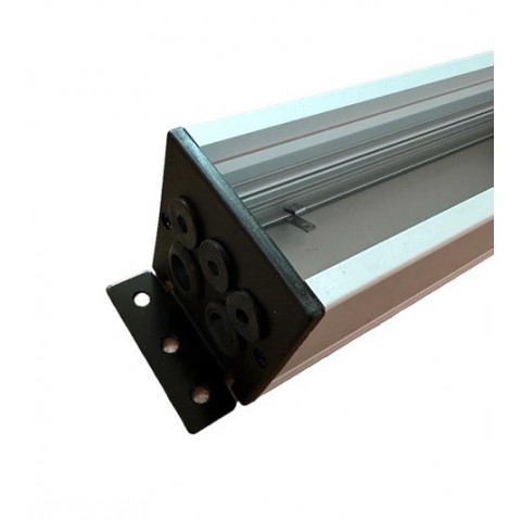 Perfil PLUS para 7 mecanismos de 45x45 útiles