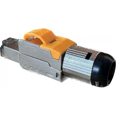 Conector RJ-45 MACHO CAT8 FTP Montaje SIN herramienta