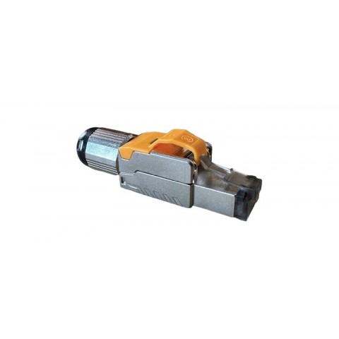Conector RJ-45 MACHO CAT8 FTP Montaje SIN herramienta