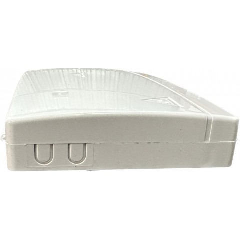 Caja F.O. de superficie PARA 8 adaptadores SC Simplex / LC Duplex