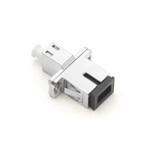Adaptador SC - LC Simplex SM/MM Hembra-Hembra Metálico