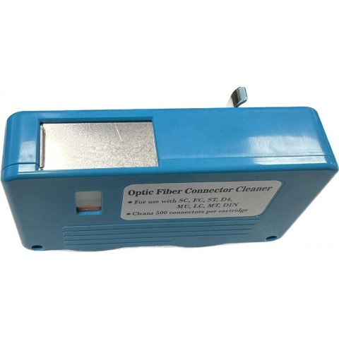 Limpiador F.O. tipo casete para conectores SC / LC / ST / FC / MU. +500 limpiezas.
