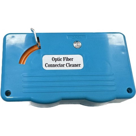 Limpiador F.O. tipo casete para conectores SC / LC / ST / FC / MU. +500 limpiezas.