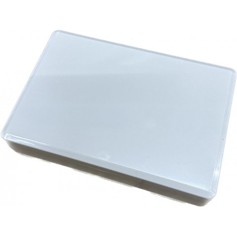 Caja empalme de F.O. para 12 fusiones y derivación FTTH. Tamaño 160x110x30 mm