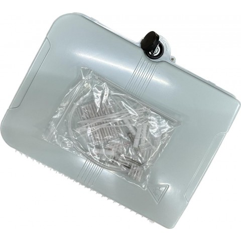 Caja F.O. de Exterior IP-65 CON LLAVE PARA 24 adaptadores SC Simplex