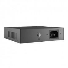 Switch 5 Puertos GIGABIT con 4 POE + 1 Slot SFP 1Gb  Sobremesa