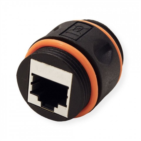 Adaptador RJ-45 IP-68 EXTERIOR Empalme CAT6A FTP