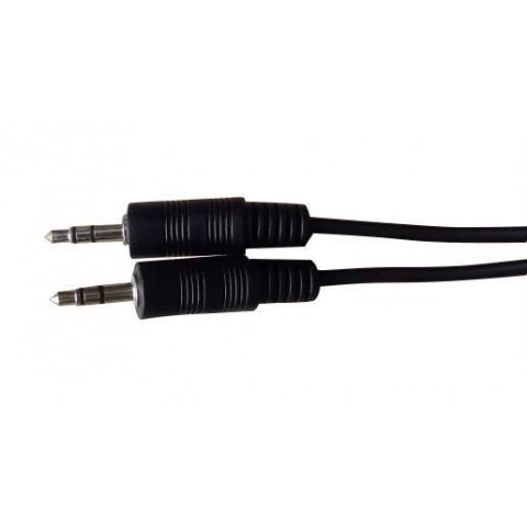 Cable Mini-Jack 3,5mm estereo Macho - Macho