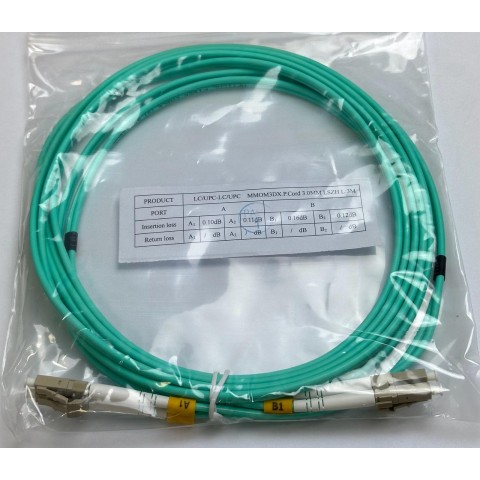 Latiguillo MM 50/125 Duplex OM3 LSZH