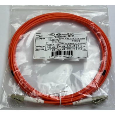 Latiguillo Multimodo 62,5/125 OM1 Duplex