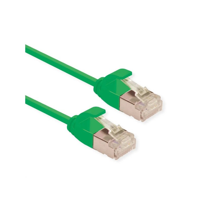 Latiguillo U/FTP CAT6A SLIM LSZH Verde