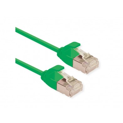 Latiguillo U/FTP CAT6A SLIM LSZH Verde