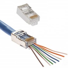 Conector RJ-45 MACHO CAT 7 FTP EZ PASANTE  Cantida