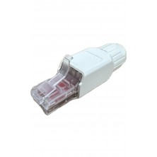 Conector RJ-45 Macho CAT.6A UTP INDUSTRIAL Montaje SIN herramienta