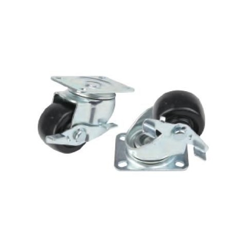 Rueda de alta resistencia Con freno para rack 