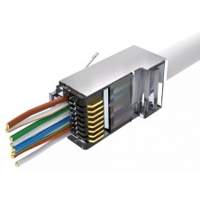 Conector RJ-45 MACHO CAT 6A FTP EZ PASANTE  Cantid