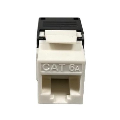 Conector RJ-45 Hembra CAT 6A UTP tipo 3M NEGRO 180