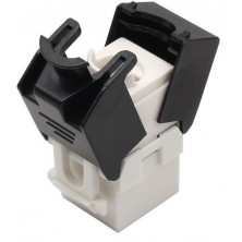 Conector RJ-45 Hembra CAT 6A UTP tipo 3M NEGRO 180