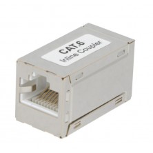 Adaptador RJ-45 H-H CAT6 FTP tipo Barrilete