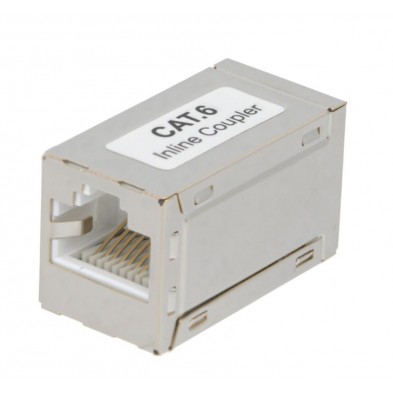 Adaptador RJ-45 H-H CAT6 FTP tipo Barrilete