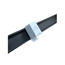 Adaptador RJ-45 H-H CAT6A UTP para carril DIN