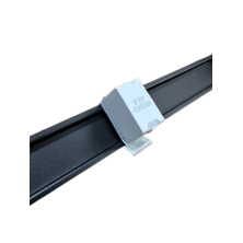 Adaptador RJ-45 H-H CAT6A FTP para carril DIN