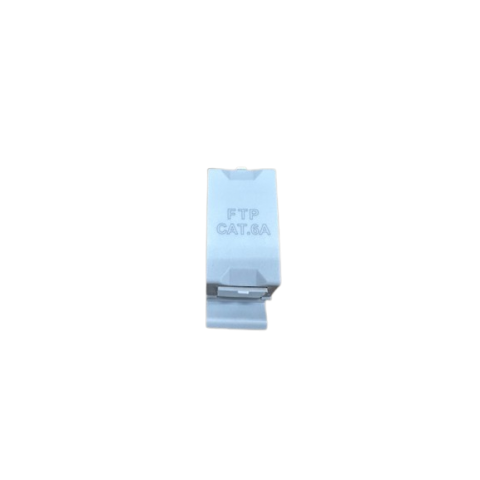Adaptador RJ-45 H-H CAT6A FTP para carril DIN