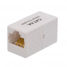 Adaptador RJ-45 H-H CAT6A UTP tipo Barrilete