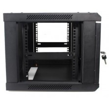 RACK Mural de 19  x 6U x 450  Laterales desmontabl