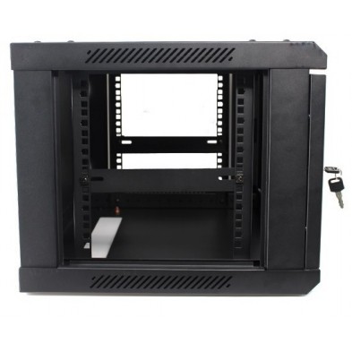 RACK Mural de 19  x 6U x 450  Laterales desmontabl