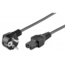 Cable alimentación SHUCKO macho 90º / C15