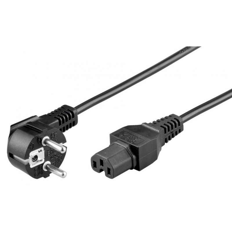 Cable alimentación SHUCKO macho 90º / C15