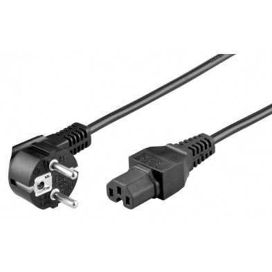 Cable alimentación SHUCKO macho 90º / C15