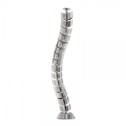 Pasacables de vertebras de suelo a mesa. PLATA
