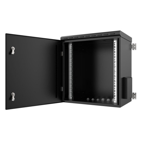 RACK EXTERIOR Mural IP-55 de 19'' de 16U Fondo 600mm Color Negro.