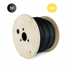 Cable F.O. SM de 1 Fibra 9/125 Interior G657 (Rojo) type Diel. LSZH