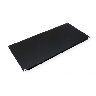 Panel 19" x 5U Ciego Negro