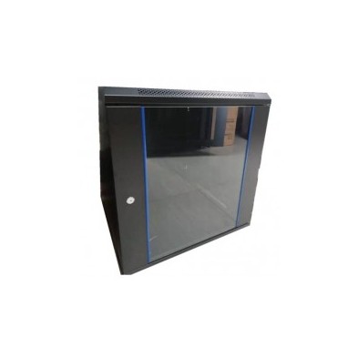 RACK Mural de 19" x 18U x 450. Laterales desmontables. Color Negro