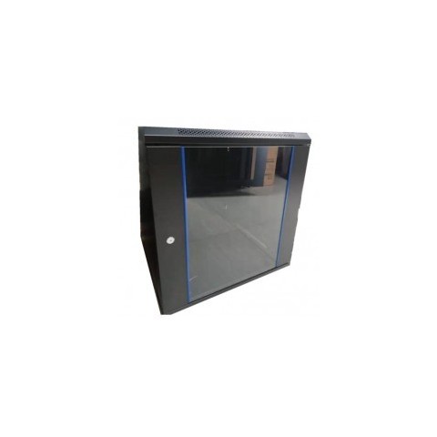 RACK Mural de 19" x 18U x 450. Laterales desmontables. Color Negro