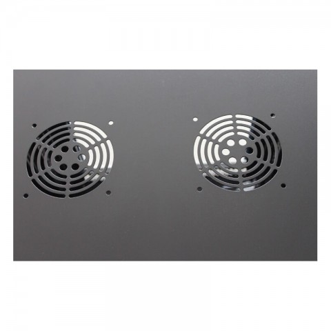 RACK Mural de 19" x 18U x 600. Laterales desmontables. Color Negro