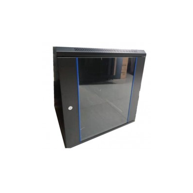 RACK Mural de 19" x 18U x 600. Laterales desmontables. Color Negro