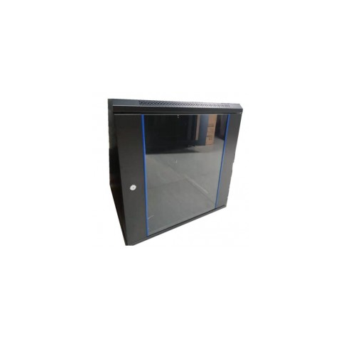 RACK Mural de 19" x 18U x 600. Laterales desmontables. Color Negro