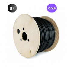 Cable F.O. MM 50/125 de 8 Fibras OM4 CPR Cca LSZH EXTERIOR Armadura Metálica.