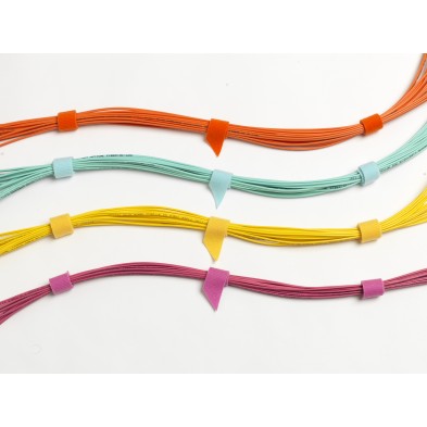 Aplicacion de Carrete de bridas de Velcro ONE-WRAP® ancho 20 mm