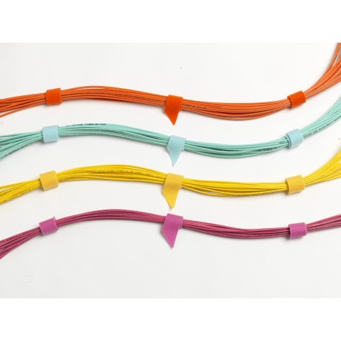 Aplicacion de Carrete de bridas de Velcro ONE-WRAP® ancho 20 mm