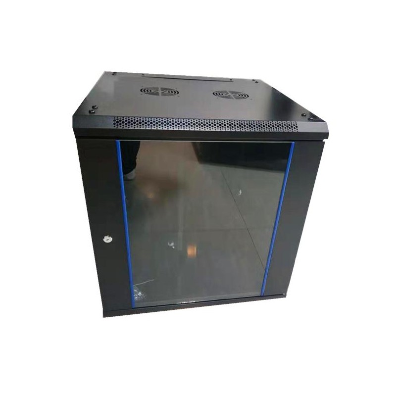 RACK Mural de 19  x 12U x 600  Laterales desmontab