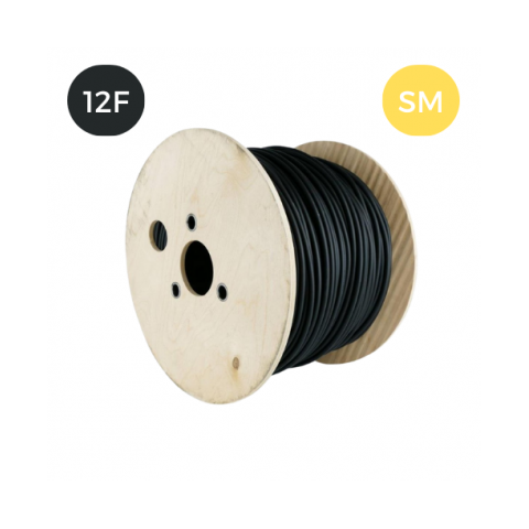 Cable F.O. SM de 12 Fibras EXTERIOR Dca LSZH Armadura Metálica