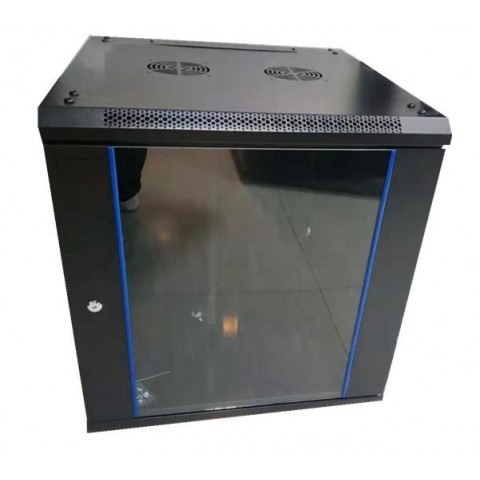 RACK Mural de 19  x 12U x 450  Laterales desmontab